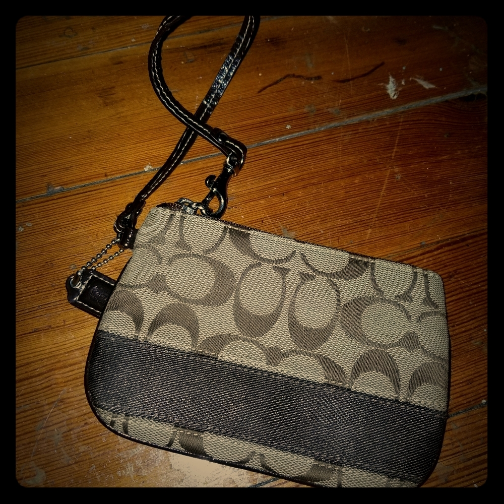 Coach wristlet